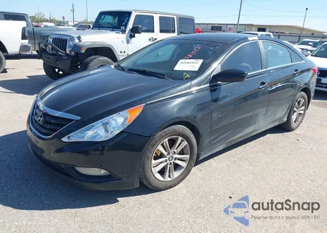 2013 Hyundai Sonata Gls из США, поврежденный, VIN 5NPEB4AC2DH554925